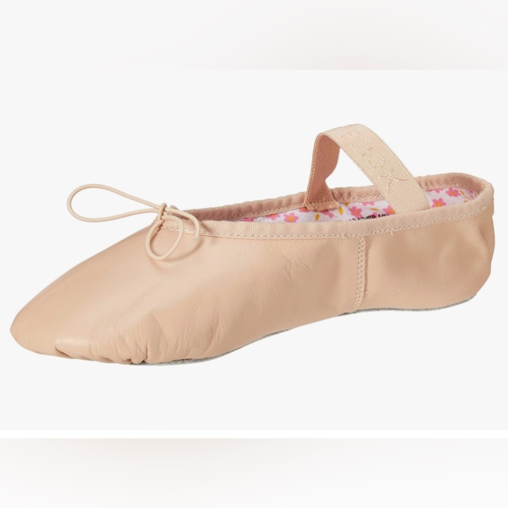 Capezio Daisy 205 Pink leather ballet shoes slippers girls 10.5